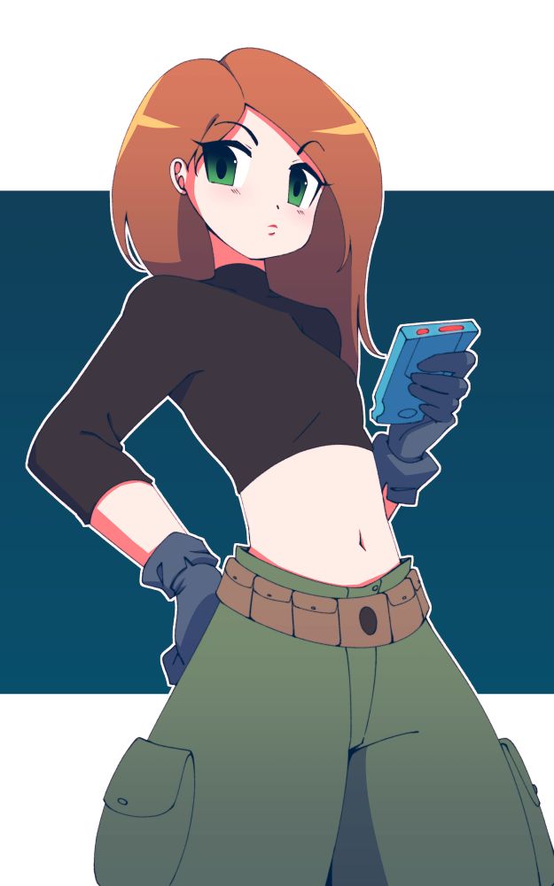 Art commission of Kim possible (from the Disney channel show of the same name!) 