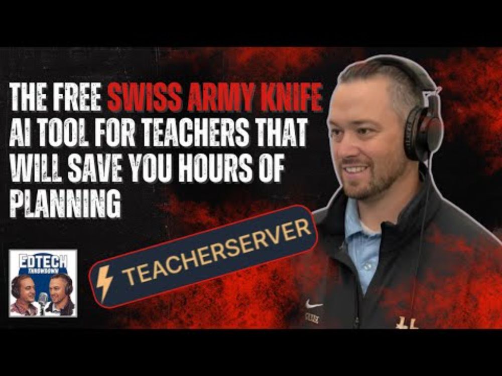 The FREE Swiss Army Knife AI Tool For Teachers that Will Save You Hours of Planning