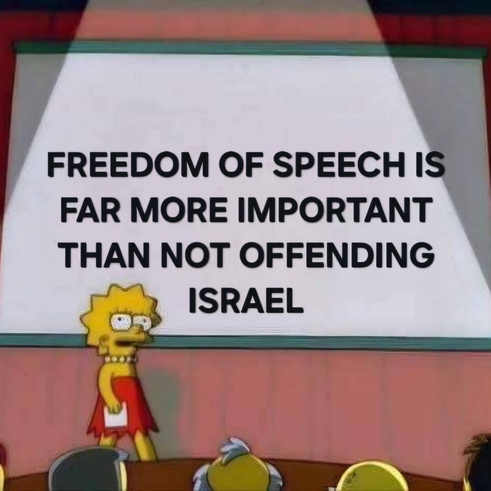 Lisa Simpson giving a speech meme