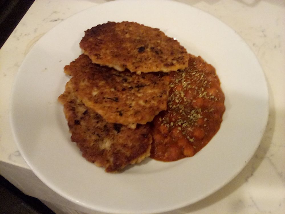 Rice patties with chili :3