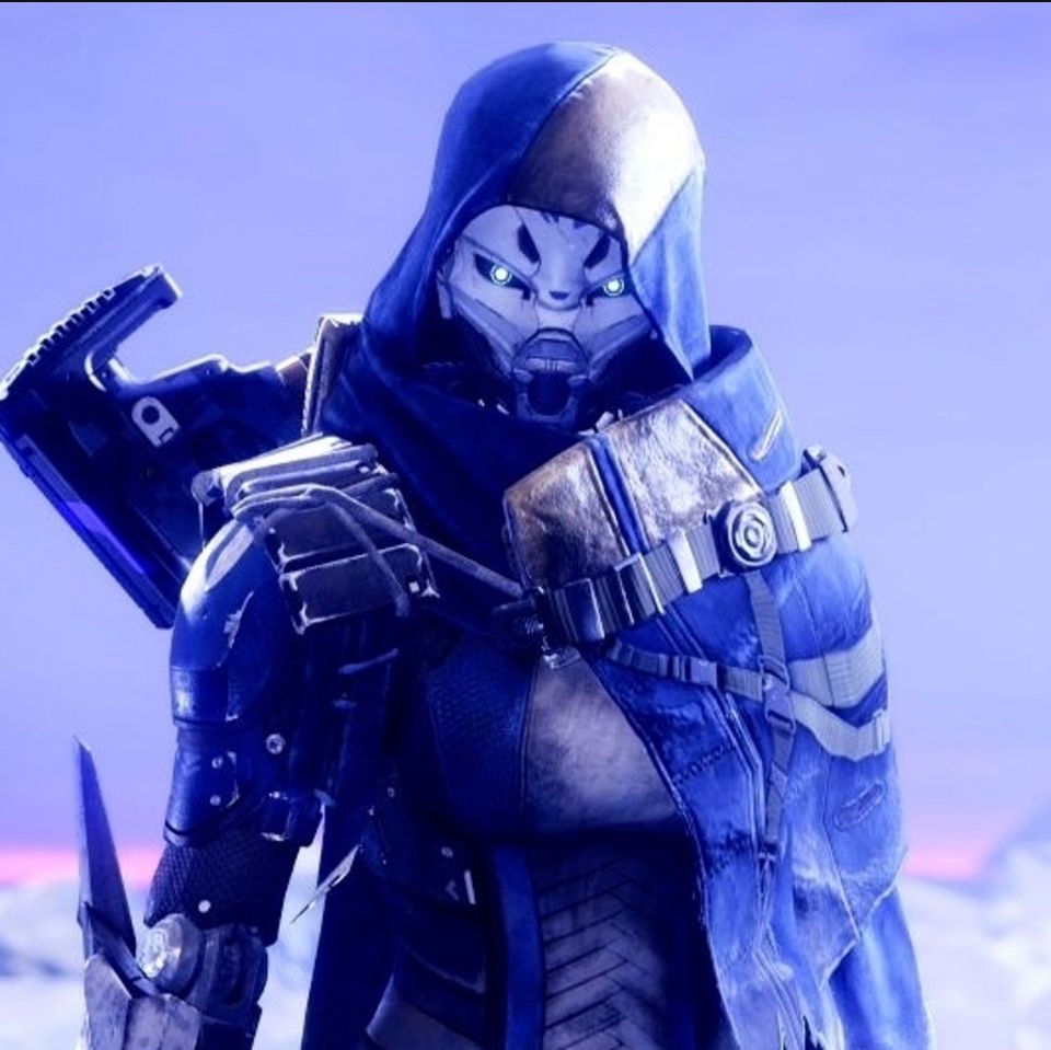 An Exo, a race of cyborgs in Destiny, a MMORPG. 