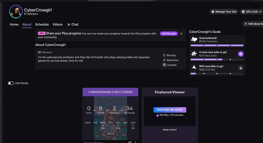 Twitch desktop 