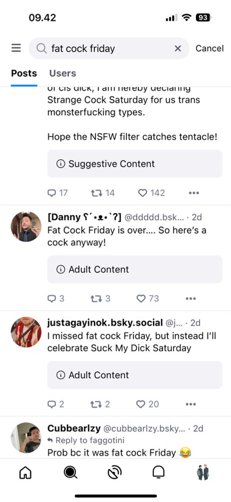 what is happening, why it won’t show adult content 😩