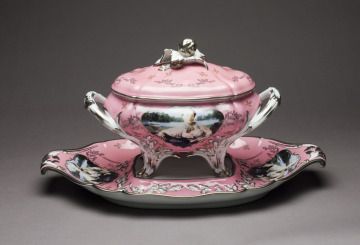 Madame de Pompadour (nee Poisson) Soup Tureen and...