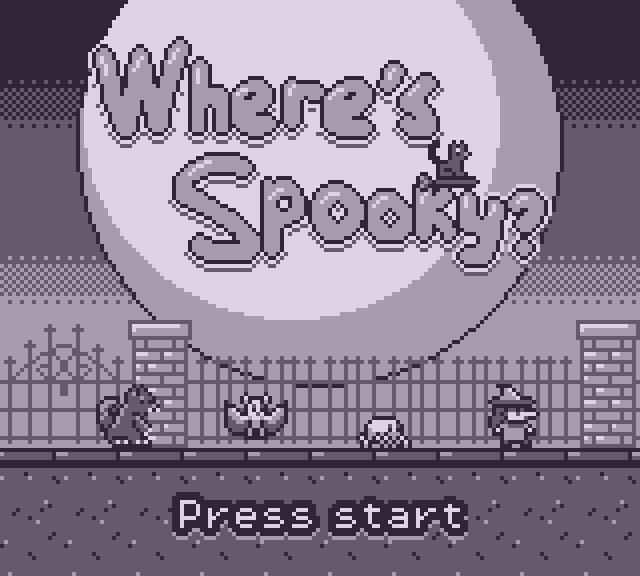 Screenshot of video game "Where's Spooky?".
