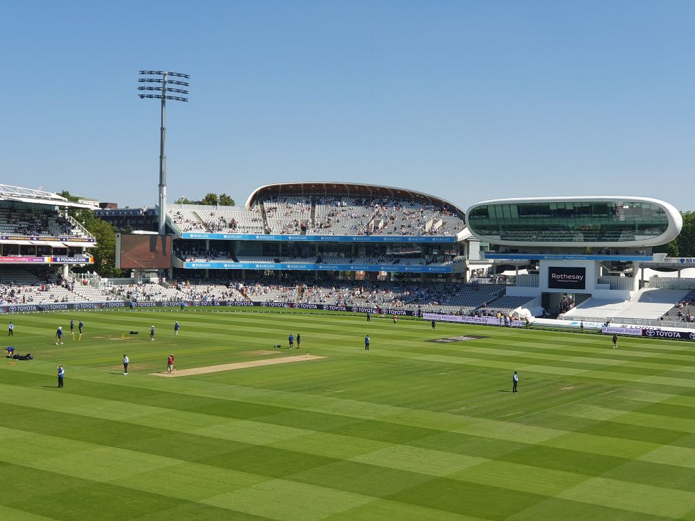 View of the pitch at Lord's 
