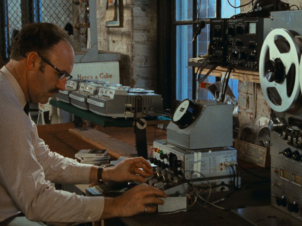 Gene Hackman as Harry Caul in “The Conversation”.
