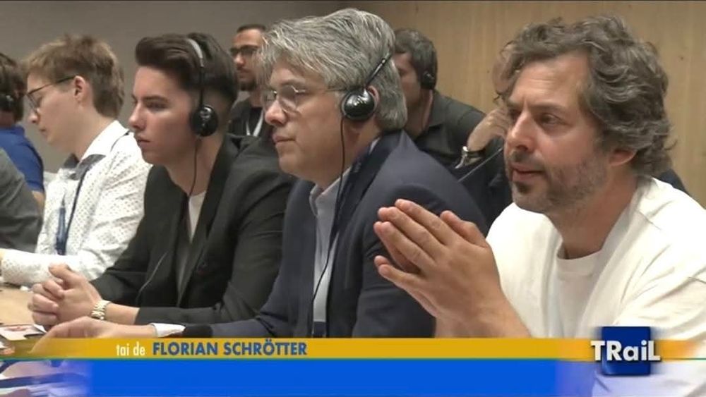 Martti Zeyer, Zentralrat der Jenischen (rechts im Bild) 