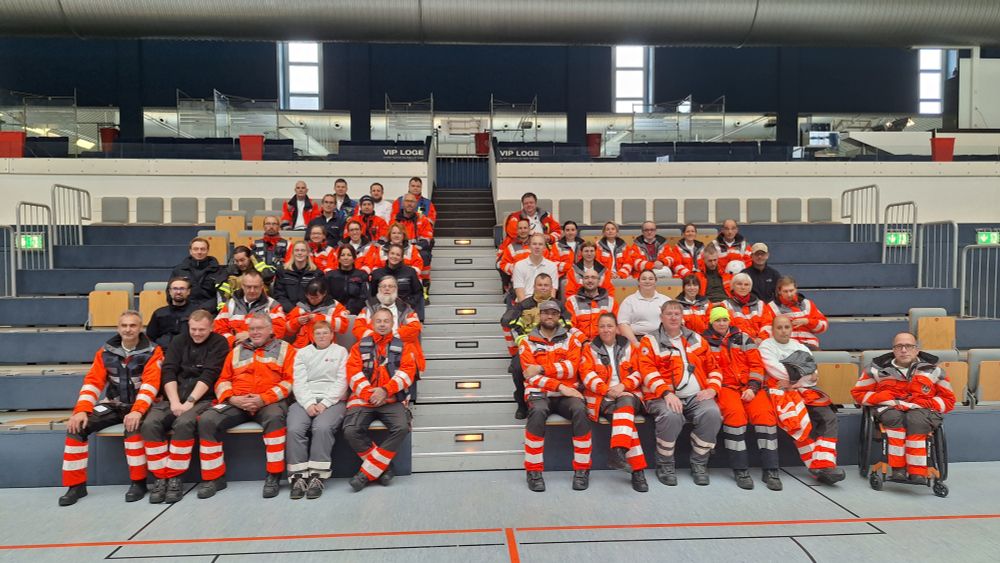 Katastrophenschutzübung: Aufbau einer Notunterkunft | Foto: Amt für Brandschutz/Rettungsdienst und Katastrophenschutz
