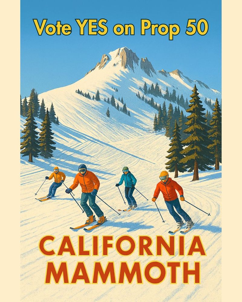Vote Yes on Prop 50 California Mammoth 