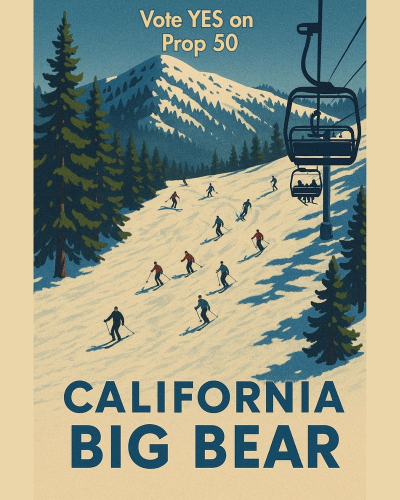 Vote YES on Prop 50
California
Big Bear