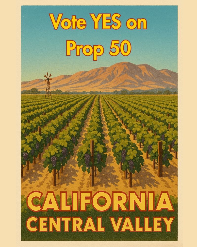 Vote Yes on Prop 50 California Central Valley