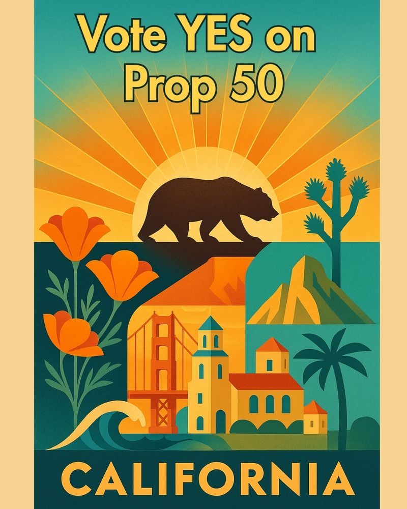 Vote YES on Prop 50 California