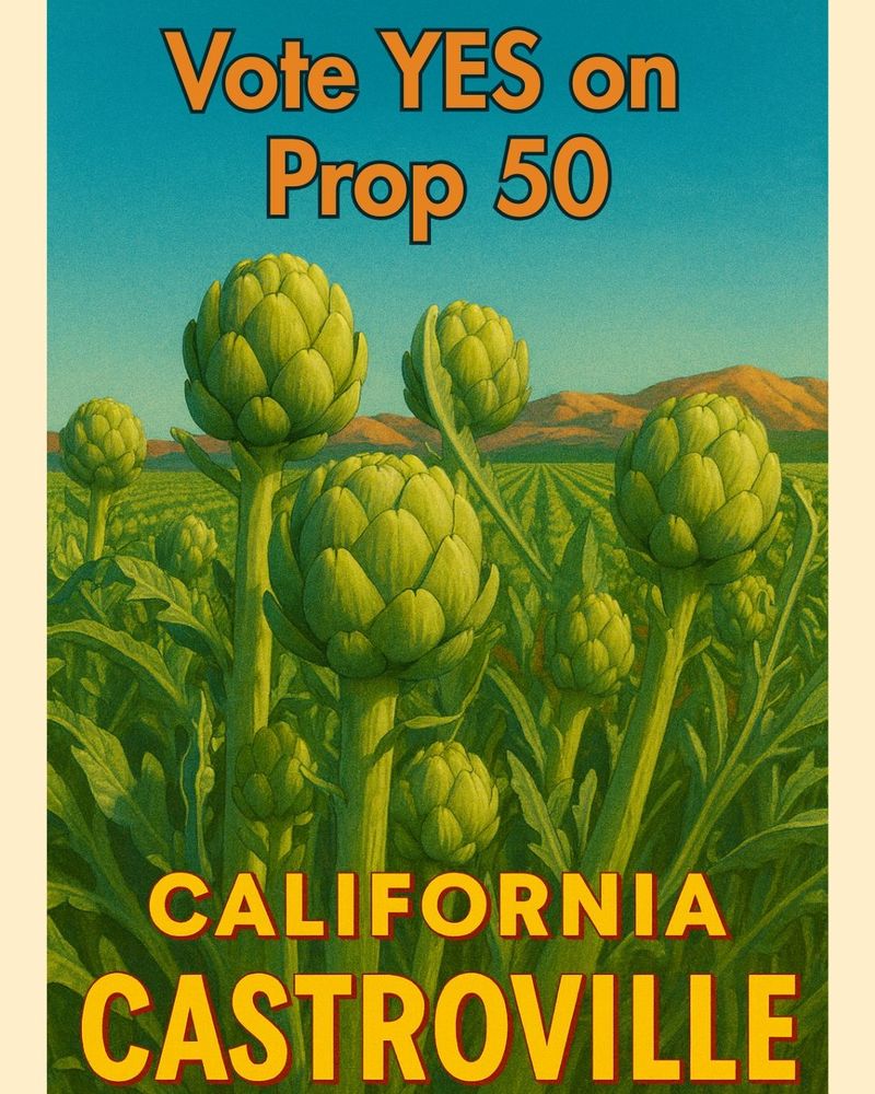 Vote YES on Prop 50 California Castroville
