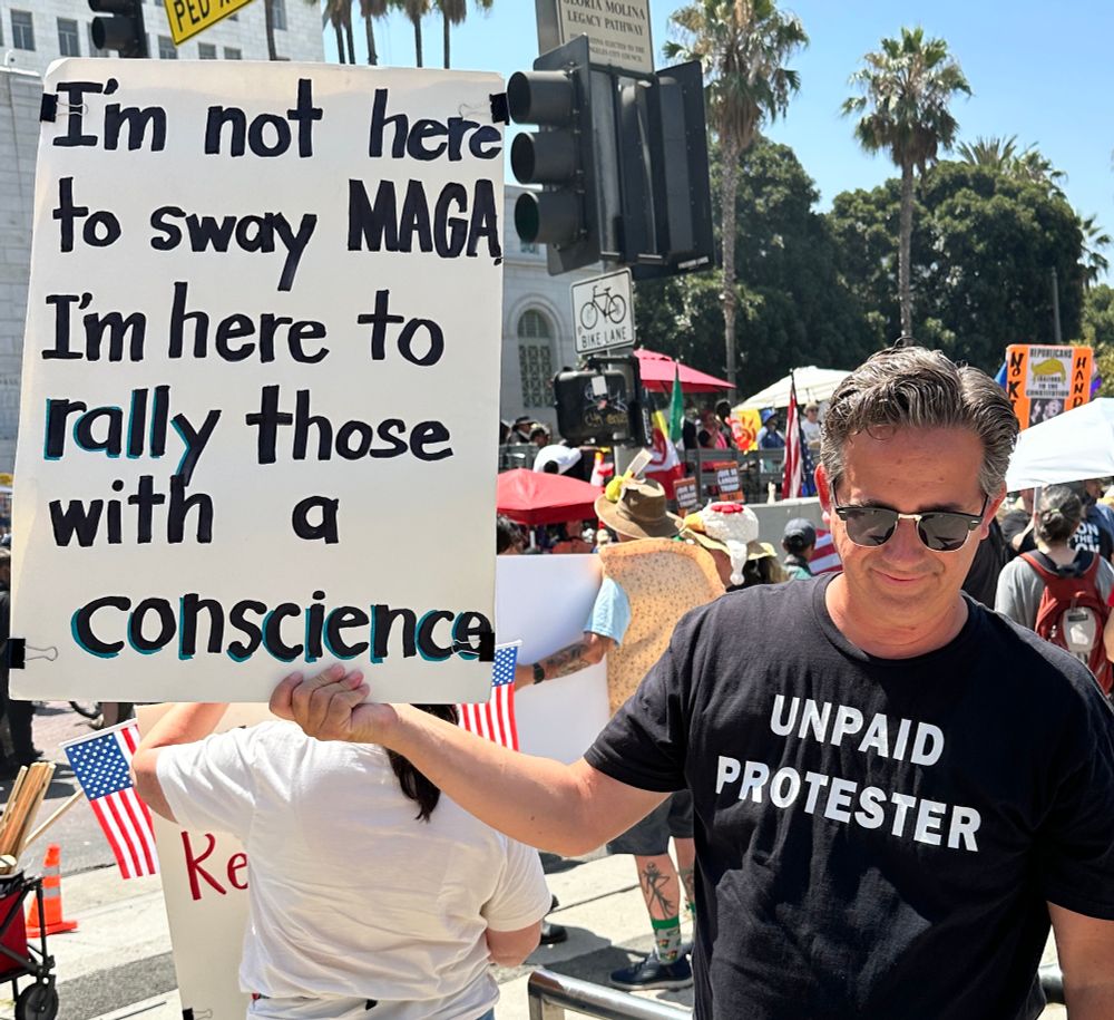 I’m not here to sway MAGA
I’m here to rally those with a conscience 