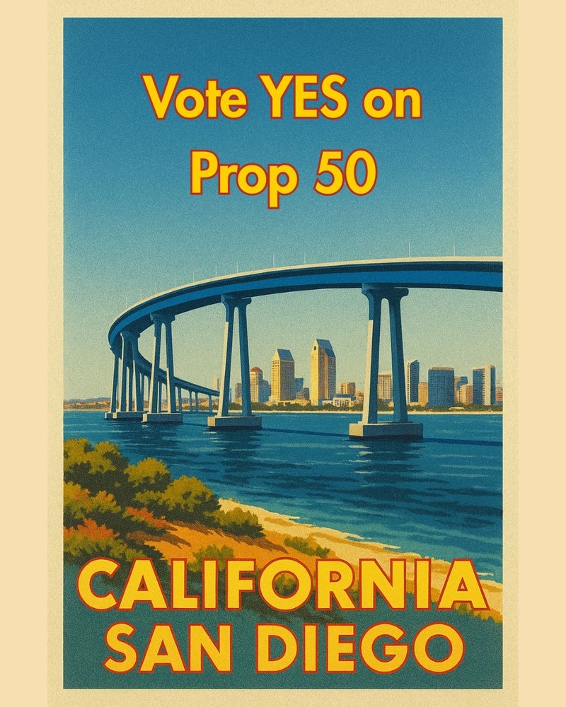 Vote Yes on Prop 50 California San Diego