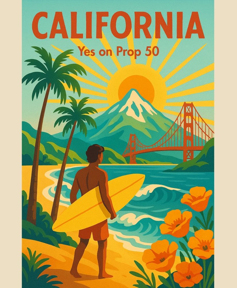 CALIFORNIA
Yes on Prop 50