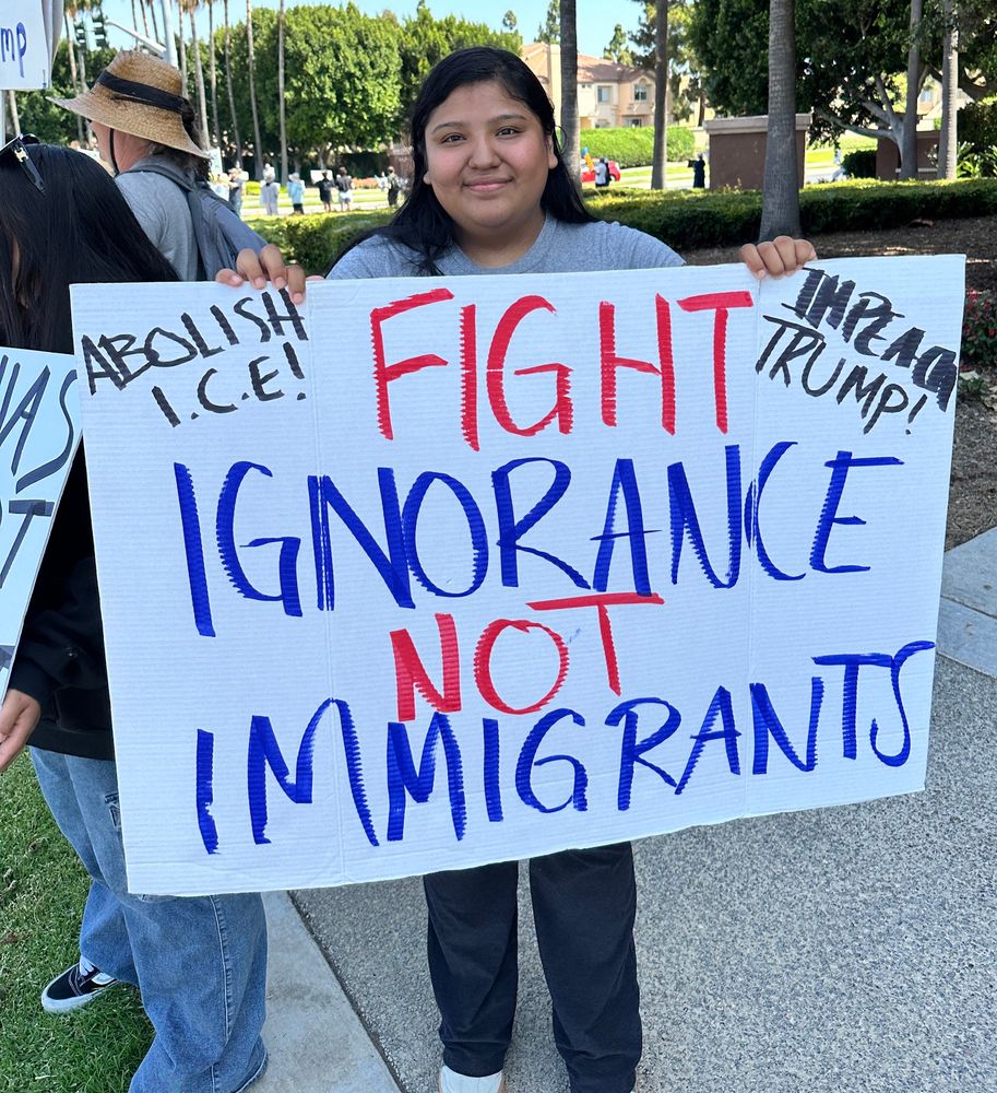 Fight Ignorance not Immigrants 
Abolish ICE
Impeach Trump 