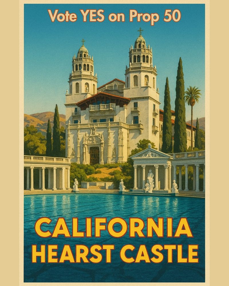 Vote Yes on Prop 50 California Hearst Castle