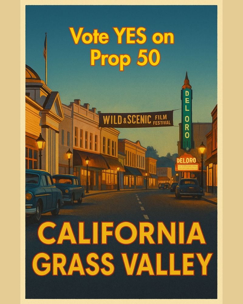 Vote Yes on Prop 50
California
Grass Valley