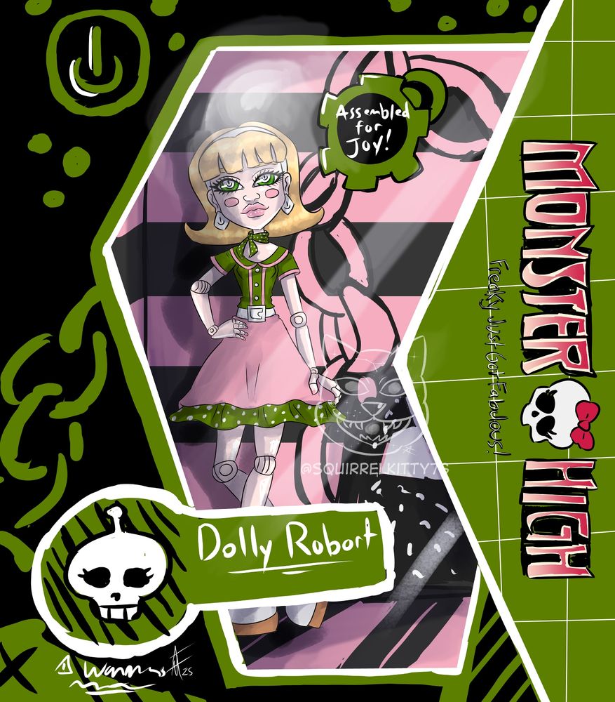 Dolly, Echoghost's Monster High OC