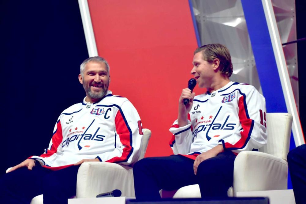 Alex Ovechkin on Nicklas Backstrom: ‘We grew up together as hockey players, as people. One of my best partners.’
