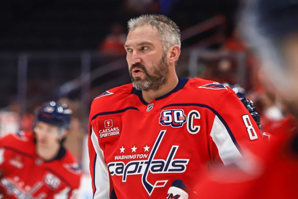 Alex Ovechkin on potential to break Wayne Gretzky’s NHL record for combined regular-season and playoff goals: ‘I’m not looking that far ahead’