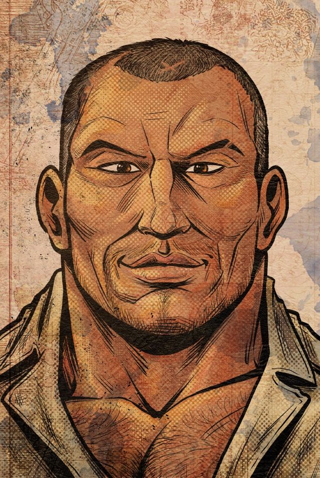 Portrait of Taiga Saejima in Pirate Yakuza, looking healthy, happy, and moisturized