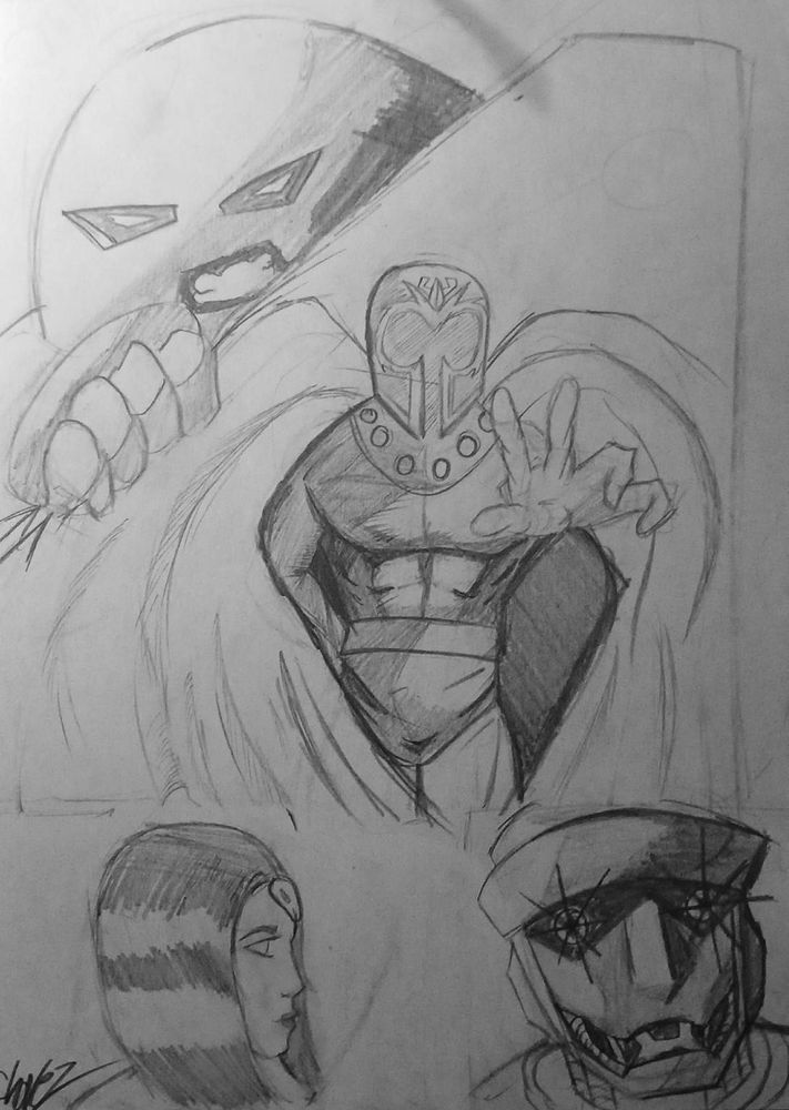 Magneto Setinel Juggernaut mystique X-Men characters 