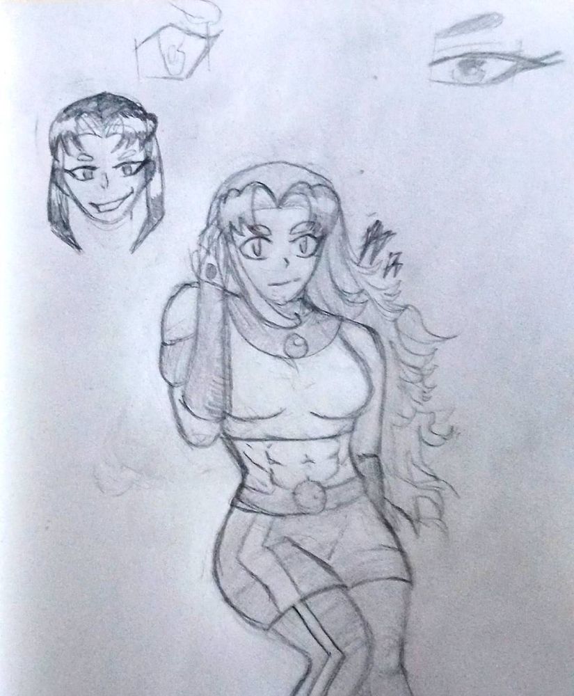 Starfire from teen titans 
