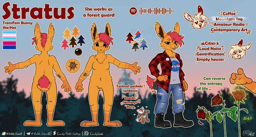 My bunny refsheet