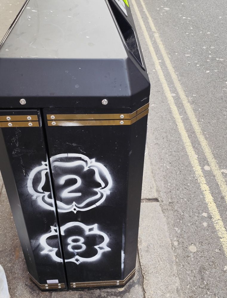 28 clothing's 28 spray painted