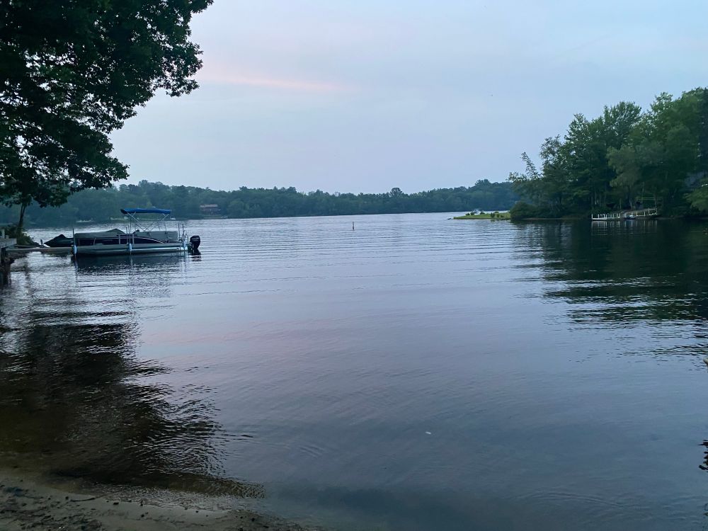 peaceful lake