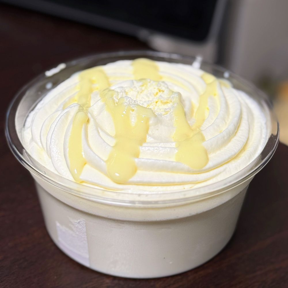 クリームドカ盛り！背徳ミルクプリン