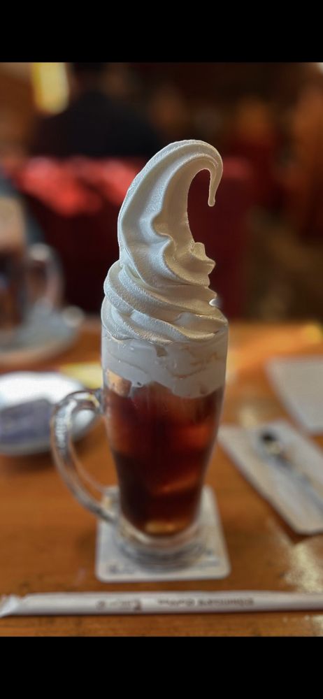 コメダのクリームコーヒー、ガムシロなし