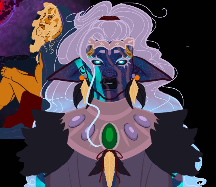 Raban (Left) and Seren (right)- Soul Tied lovers 