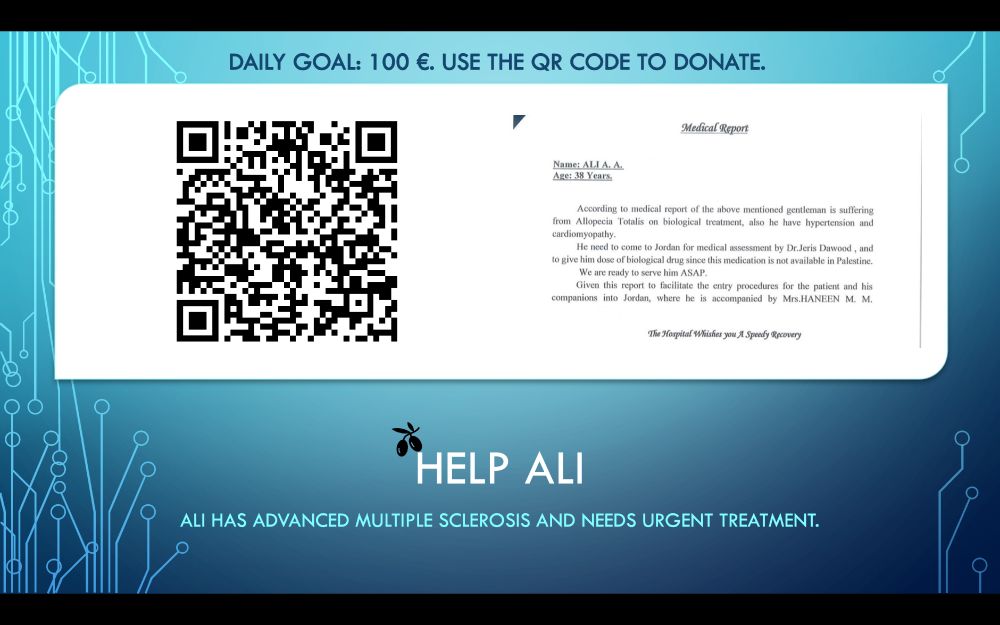 Campaign for Ali Abdel Latif. Link in reply.