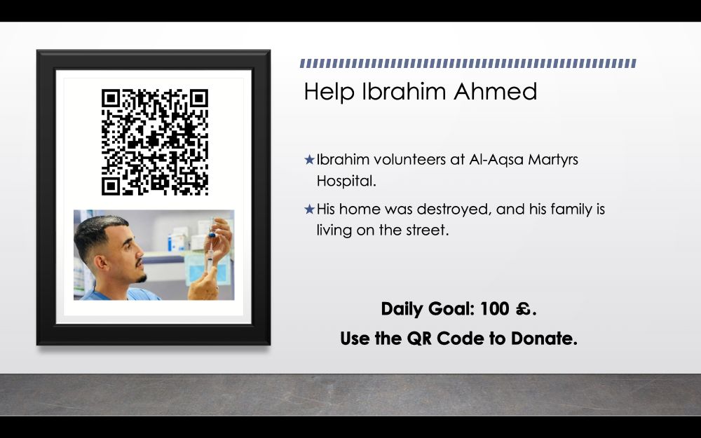 Campaign for Ibrahim Ahmed. Link in reply.