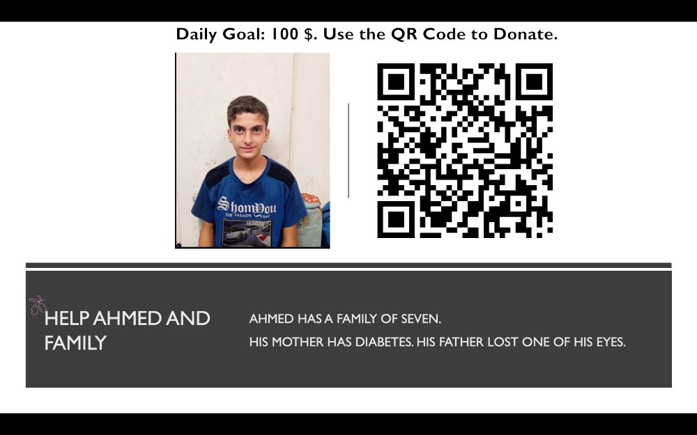 Campaign for Ahmed. Link in reply.