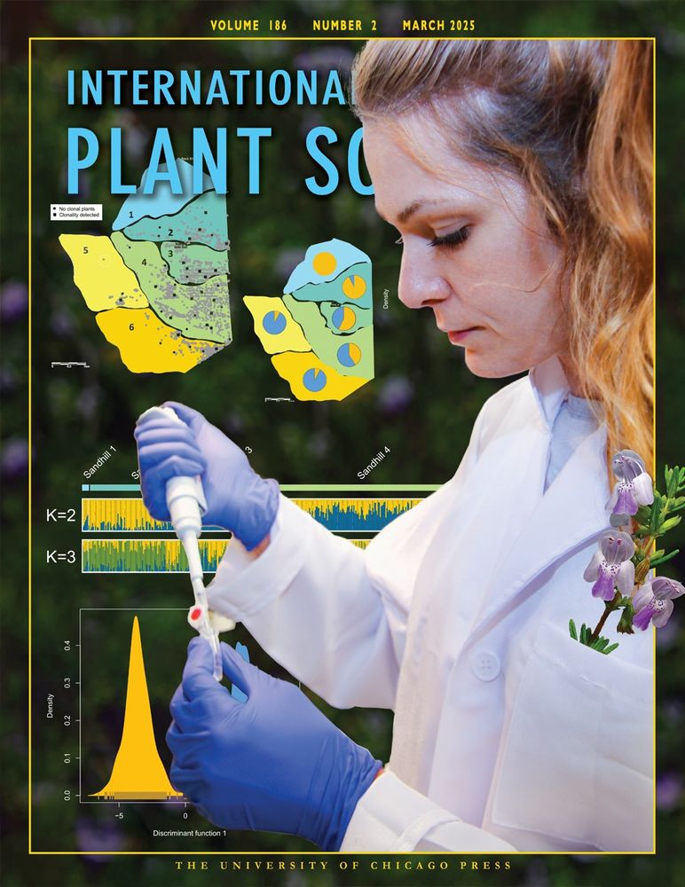 Mock IJPS cover showing undergraduate researcher at work