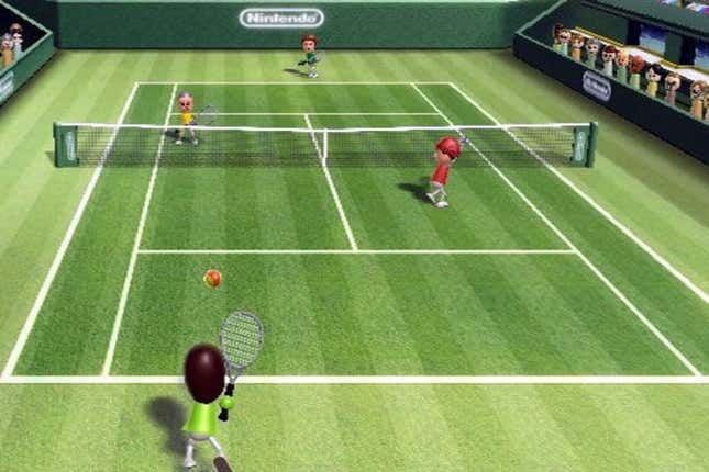 Screenshot from Wii Sports.