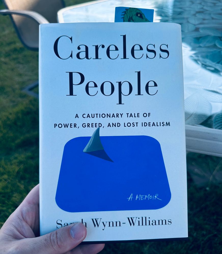 A photo of the book Careless People by Sarah Wynn-Williams 
