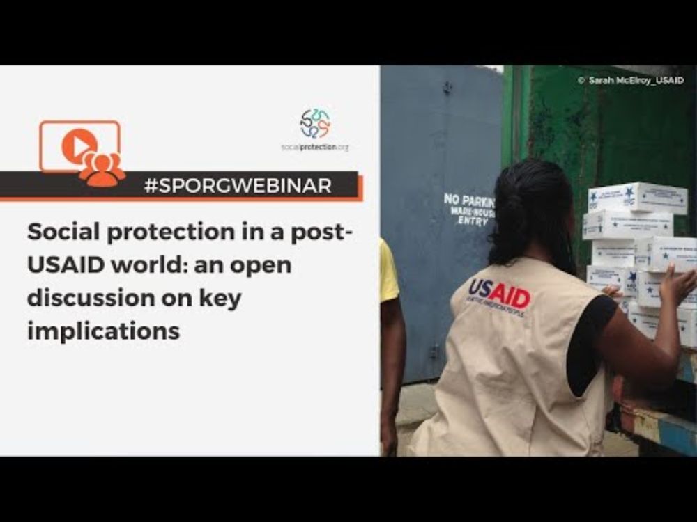 Social protection in a post-USAID world: an open discussion on key implications