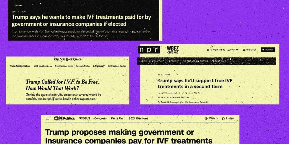 The Washington Post profiled a woman who lost her job to Project 2025 after voting for Trump because he promised free fertility treatments. The real failure here belongs to the press.