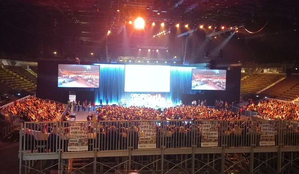 Verkiezingscongres groenlinkspvda 27 sept 2025 Ahoy