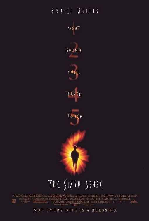 Poster for THE SIXTH SENSE.