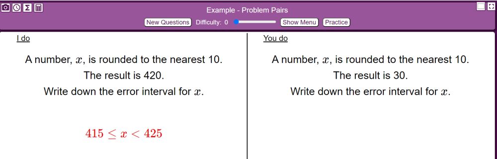 Mathematics - questions by topic age 11-18