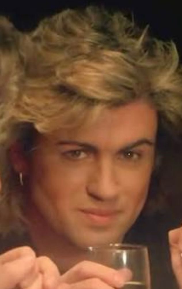 Georg Michael, lächelt wie ein Engel