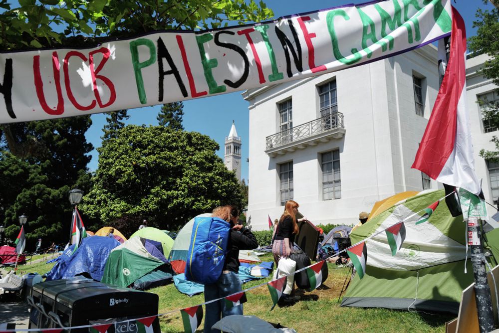 UC Berkeley Gaza protesters take down camp after reaching tense détente with university