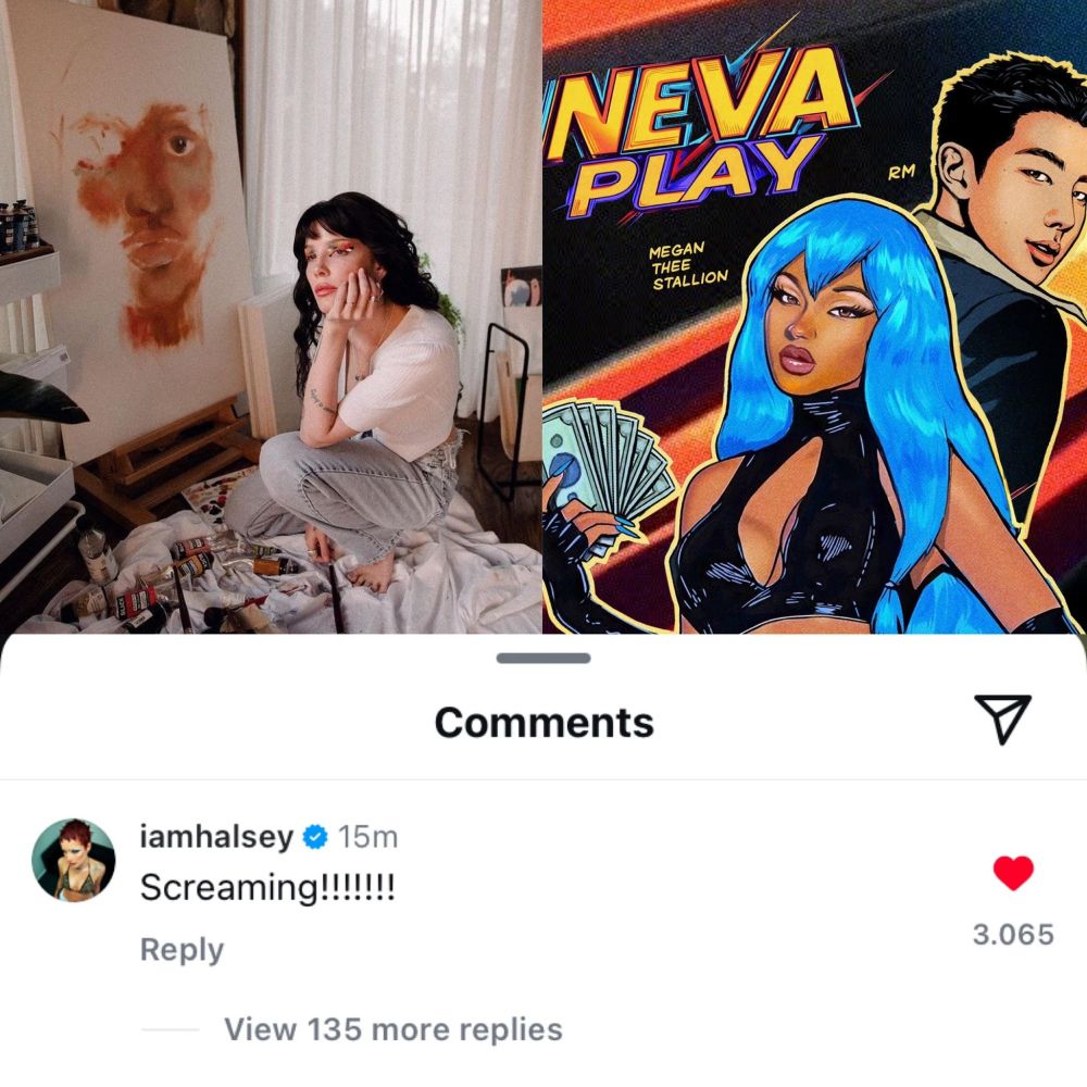 Queen Halsey is excited for MEGJOON collab